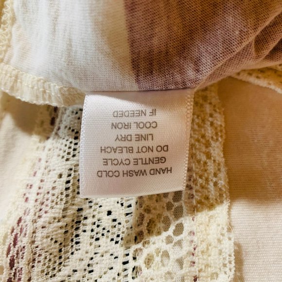 Kirra Striped Jersey with Lace Embellishment - Picture 7 of 8